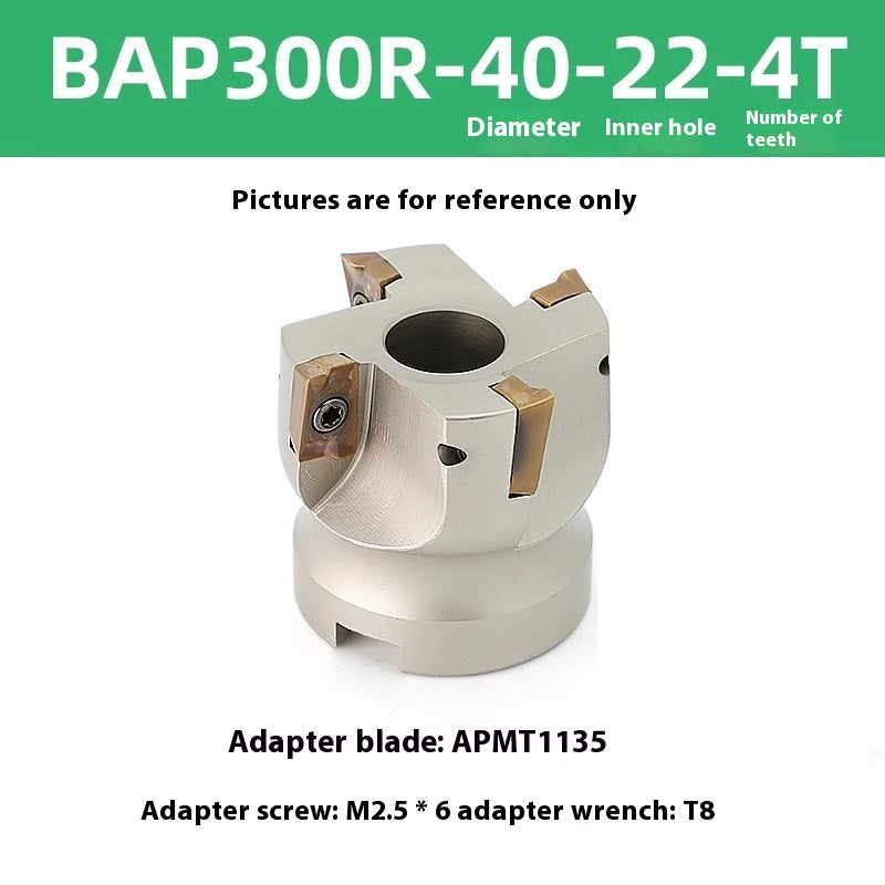 2075-CNC 90 degree right-angle BAP300R/400R milling cutter head machining center 1604 cutter head non-standard 45 60 65 Shandong Denso Pricision Tools Co.,Ltd.